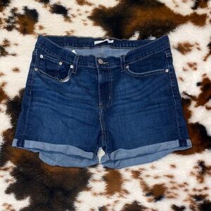 Levi Denim Blue Women's Shorts